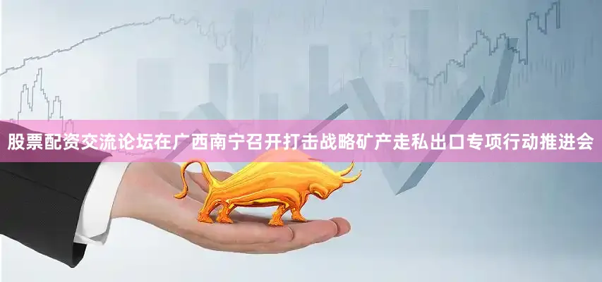 股票配资交流论坛在广西南宁召开打击战略矿产走私出口专项行动推进会